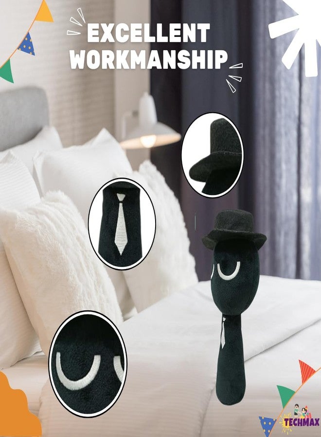 TechMax Solution Sprunki Plush Toy (Black, 30 CM) - Image 5